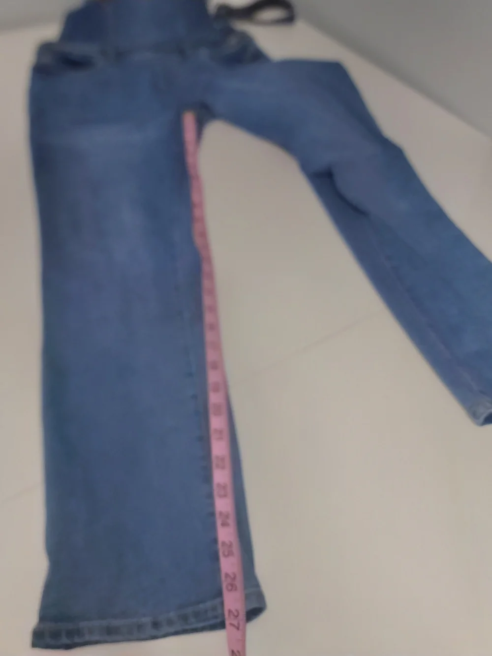 Blue Denim Girls Overalls - Levis Size 14 Youth